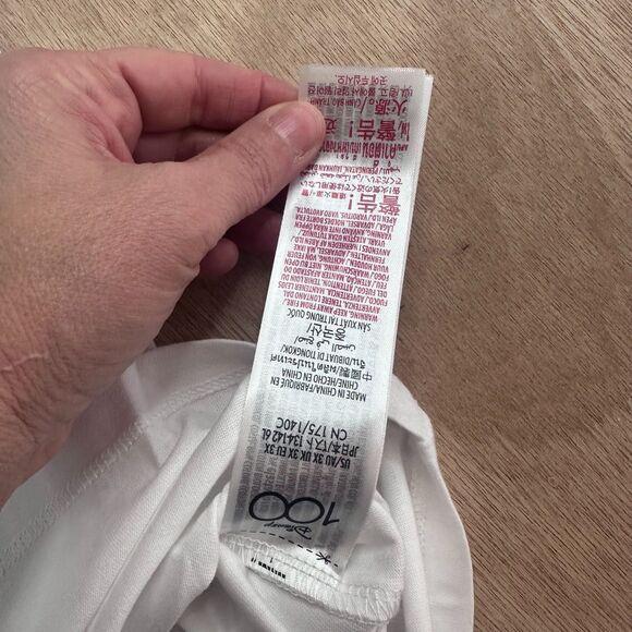 Disney 100 Tinker Bell Disneyland White Tee Shirt Women’s 3X Graphic Oversized - Picture 4 of 7